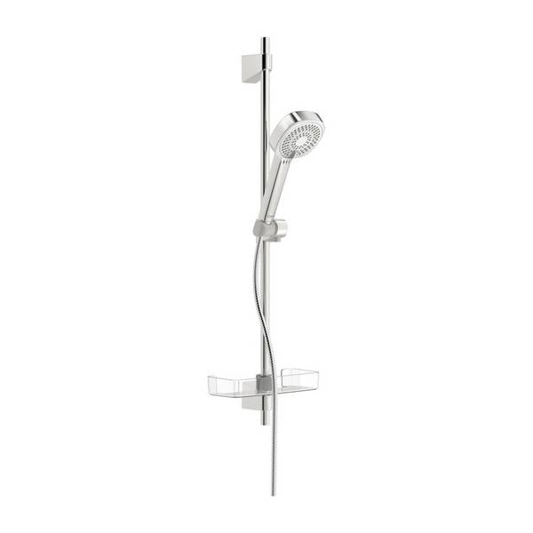 Hansa BasicJet Wandstangengarnitur Style 4477 3-strahlig Chrom