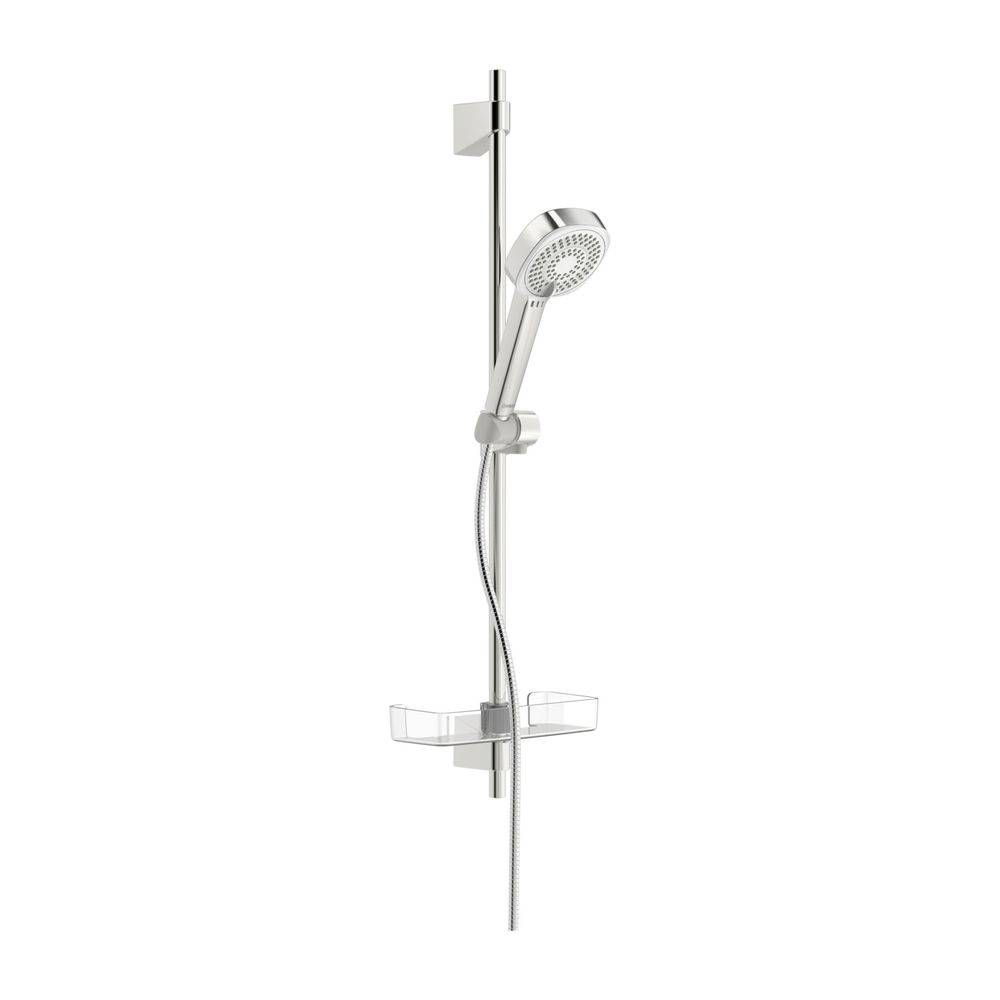 Hansa BasicJet Wandstangengarnitur Style 4477 3-strahlig Chrom-0