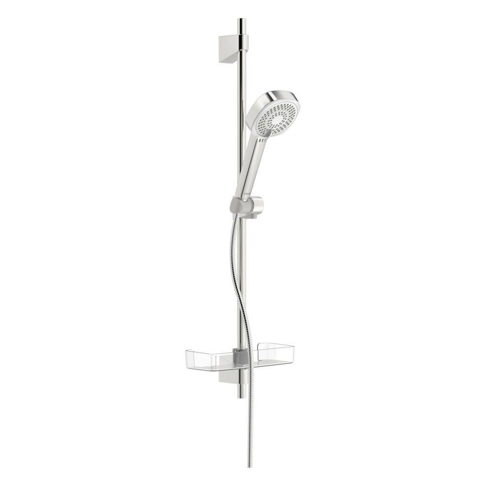 Hansa BasicJet Style Wandstangengarnitur, 3-strahlig, Chrom, 44770131-2