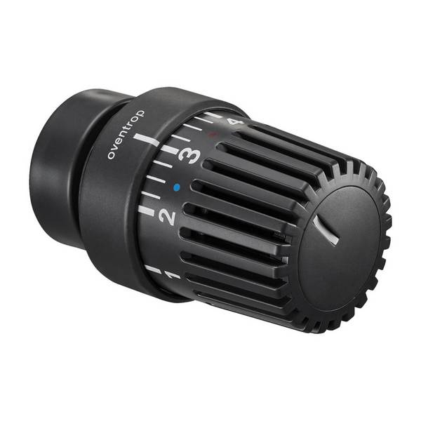 Oventrop Uni LH Thermostat 7-28 Grad C, Skala 0-5 mit Nullstellung, Flüssigfühler, Anthrazit, 1011467