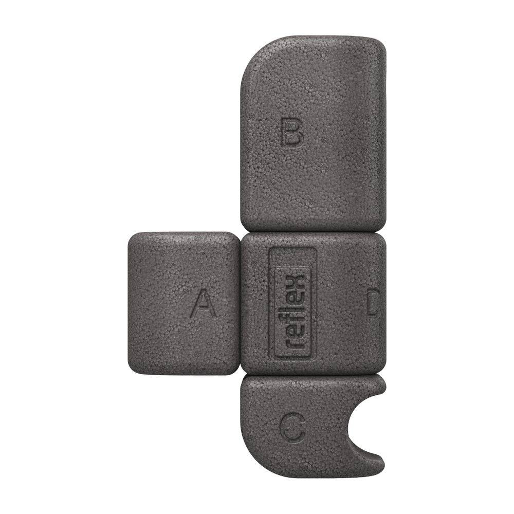 Reflex Exiso Wärmedämmung Twist, für AT, DT und TWT, 22mm bis G 1"-0