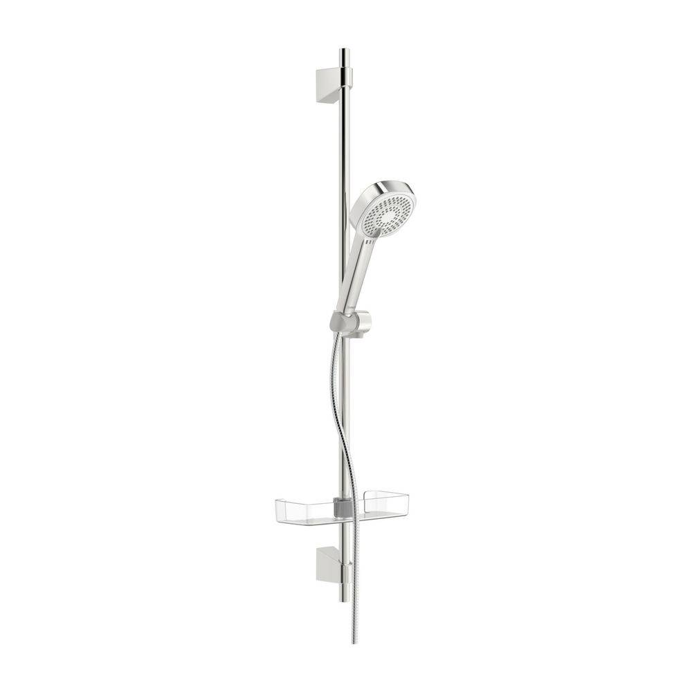 Hansa BasicJet Wandstangengarnitur Style 4479 3-strahlig Chrom-0