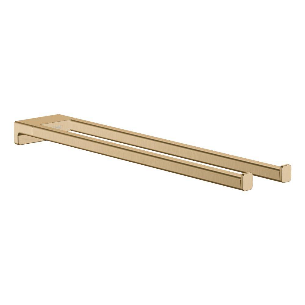 Hansgrohe AddStoris Q Handtuchhalter zweiarmig, Brushed Bronze-0