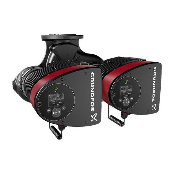 Grundfos Umwälzpumpe elektronisch geregelt MAGNA3 D 80-60F, PN 16 230V, 360mm max. Förderh. 6m Volumenst. 48m3/h