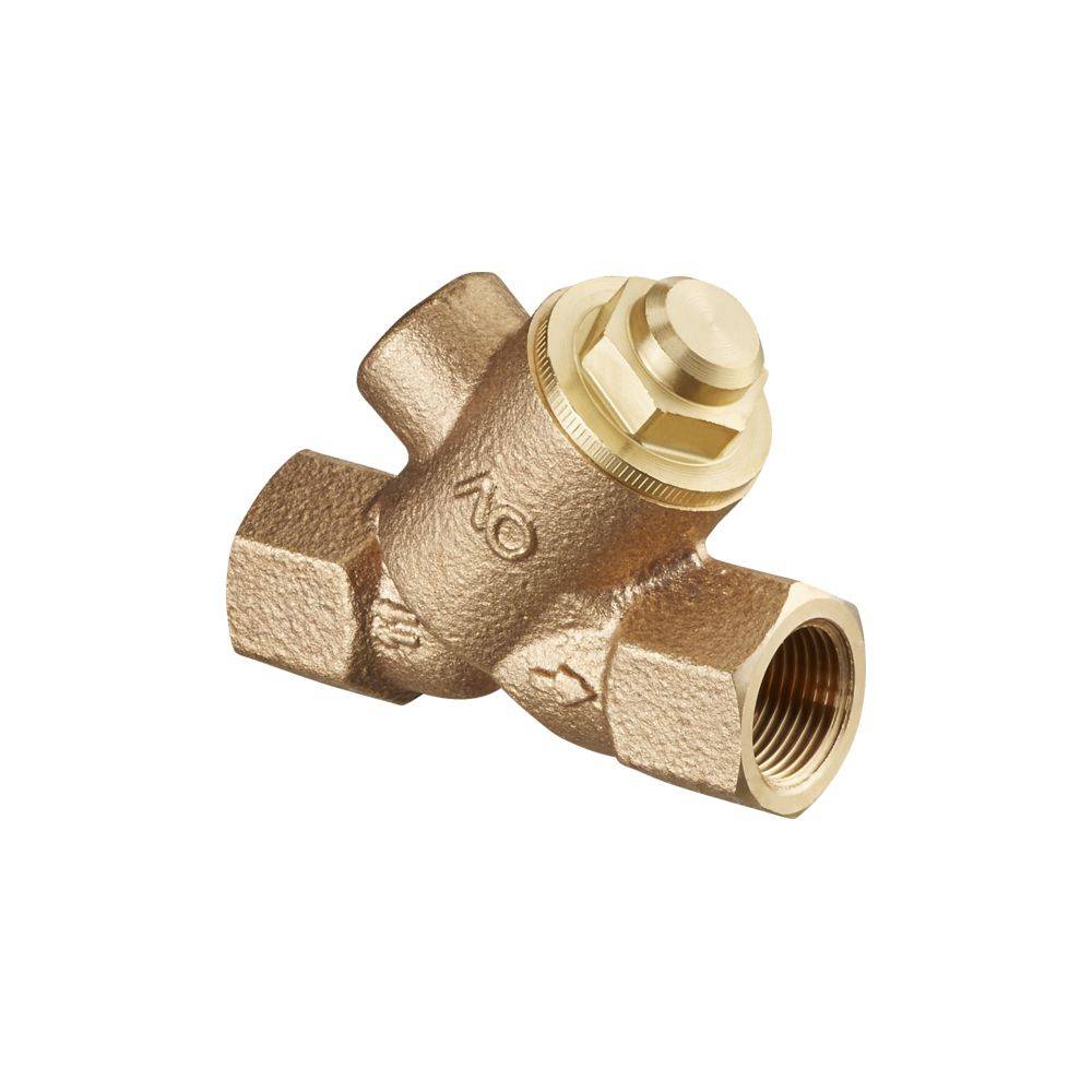 Oventrop Rückschlagventil FKM Dichtung DN 20 Rp 3/4" Innengewinde, PN 25, Rotguss