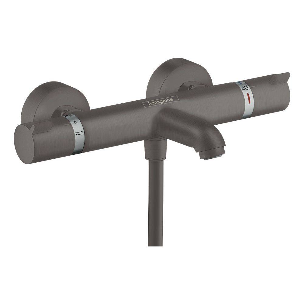 Hansgrohe Ecostat Comfort Wannenthermostat Aufputz, 20l/min, Brushed Black Chrome-0