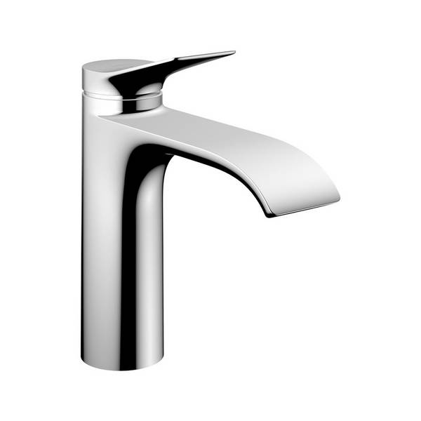 Hansgrohe Vivenis Einhebel-Waschtischmischer 110mm, 5l/min, CoolStart, Zugstangen-Ablaufgarnitur, Chrom