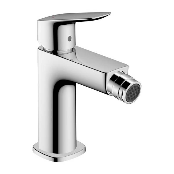 Hansgrohe Logis Einhebel-Bidetmischer, 5l/min, 110 Fine, Zugstangen-Ablaufgarnitur, Chrom