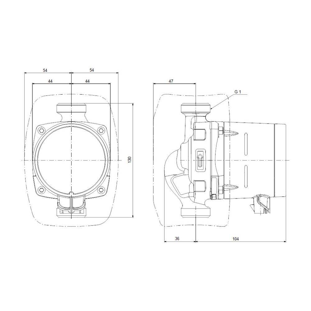 Grundfos Alpha2 15-60, Umwälzpumpe, P/n: 99261696-2