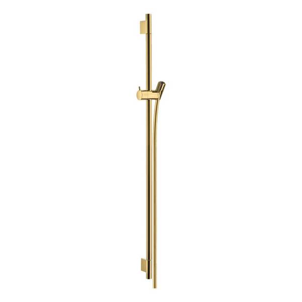 Hansgrohe Unica Brausestange S Puro 90cm, Isiflex Brauseschlauch 160cm, Polished Gold Optic