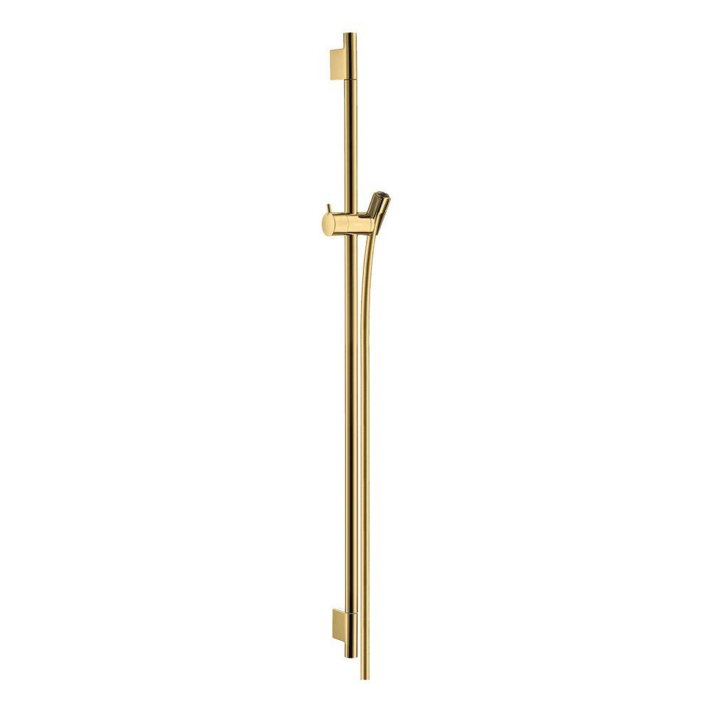 Hansgrohe Unica Brausestange S Puro 90cm, Isiflex Brauseschlauch 160cm, Polished Gold Optic-0