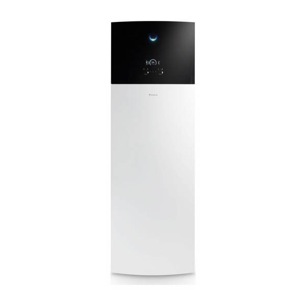 Daikin Sole-Wasser-Wärmepumpe Altherma 3 WS 6kW H/C, mit 9kW Heizstab, integrierter 180L Speicher, 400V R32, Weiß