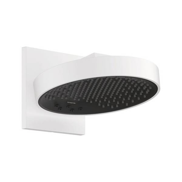 Hansgrohe Rainfinity Kopfbrause 250mm, 20l/min, 3jet, Wandanschluss, Mattweiß