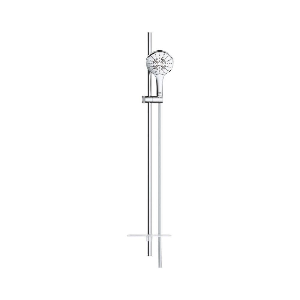Grohe Rainshower SmartActive 130 Brausestangenset, 900mm, Silverflex 1750mm, 3 Strahlarten, Chrom, 26578000-0