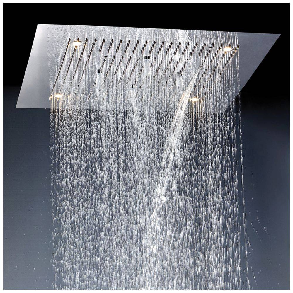 Steinberg Sensual Rain Regenpaneel 800 x mm 390 6680, chrom-3