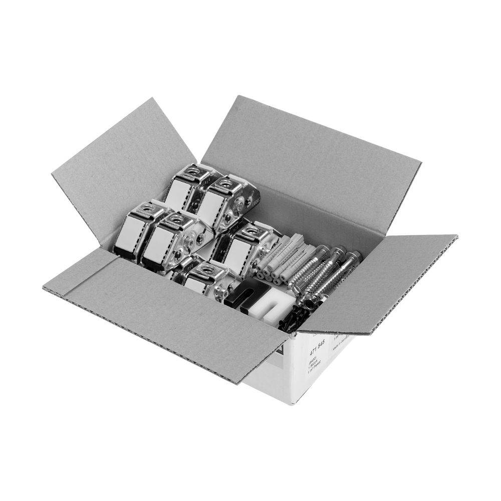 Viega Prevista Dry Plus m2-Paket 8400, 5m2, Stahl verzinkt-1