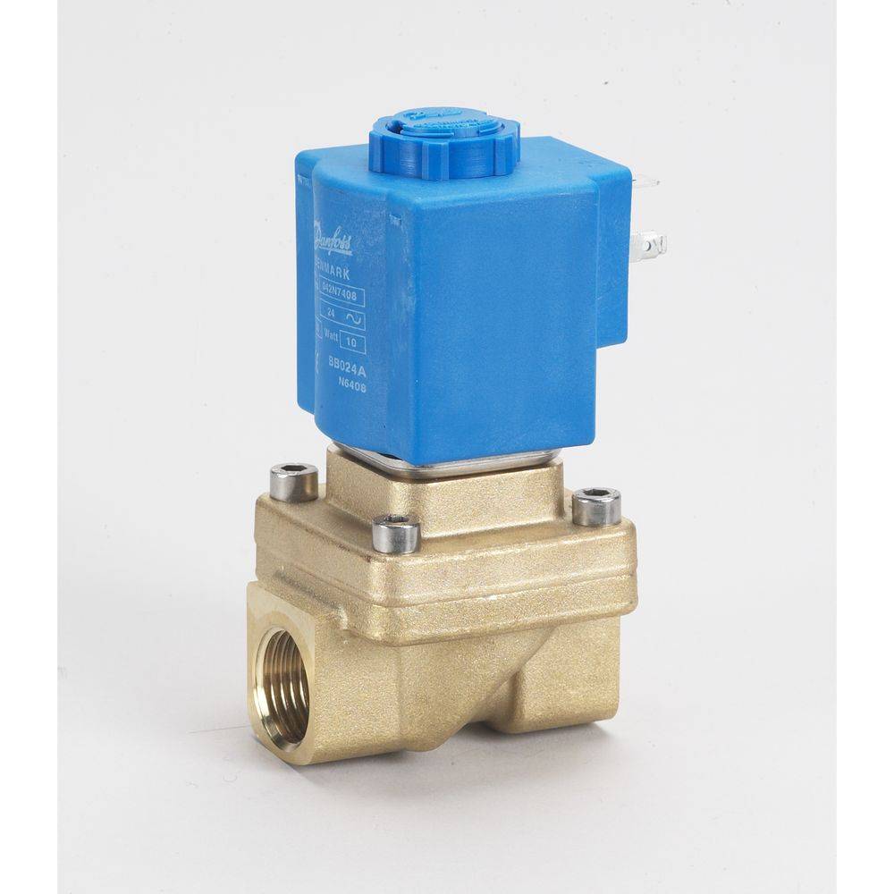 Danfoss Magnetventilgehäuse EV 250B 12BD, G 1/2", Kvs 4,00m3/h, Wasser/ Dampf, normal geschlossen NC-1