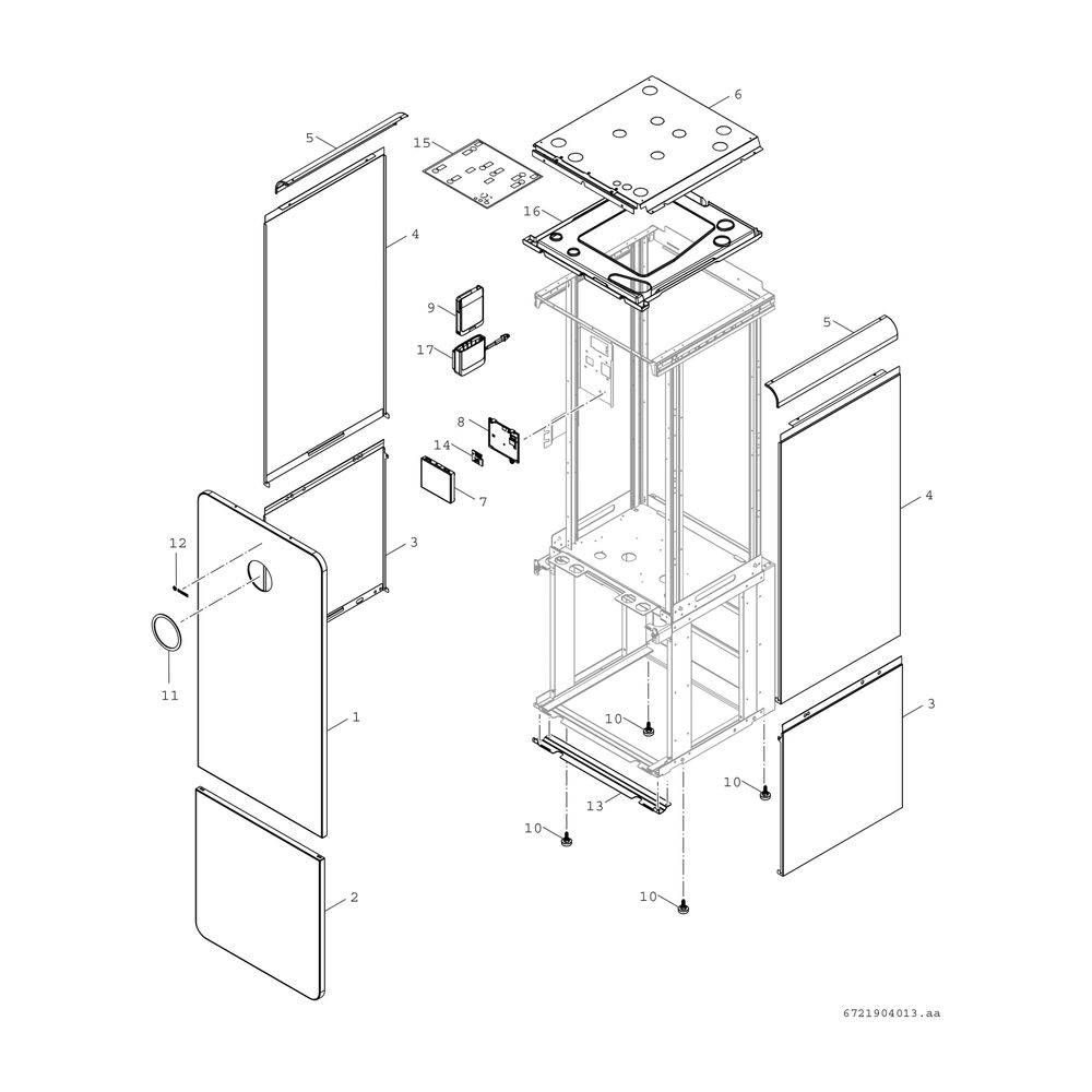 Bosch Sole-Wasser-Wärmepumpe Compress CS7800i LW 16 M, R410A, 15kW, 1780x600x610mm, mit Warmwasserspeicher-2