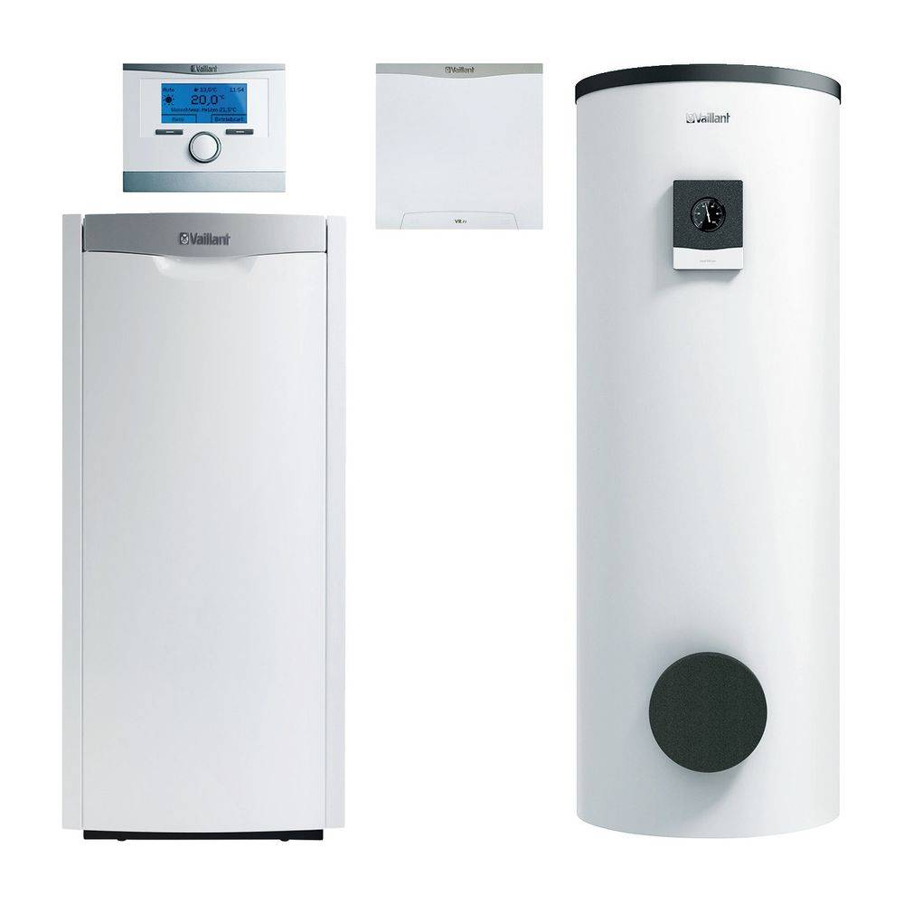 Vaillant icoVIT exclusiv Paket 3.42/6 VKO 256/3-7, VRC 700/6, VIH S 400/3 BR, Öl-Brennwertkessel, Leist. 17,2-25,3kW-3