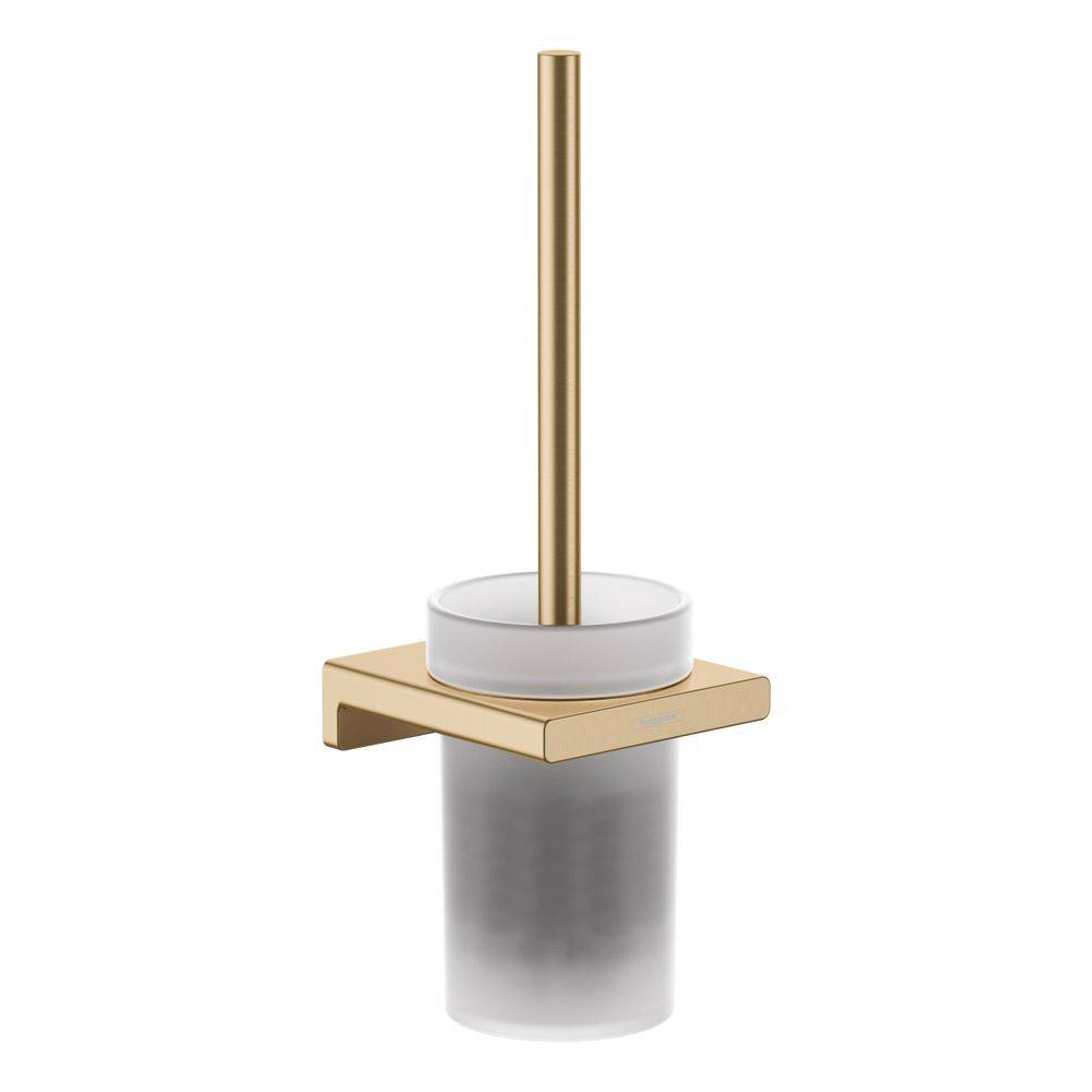 Hansgrohe AddStoris Q Toilettenbürstenhalter, Wandmontage, Brushed Bronze-0