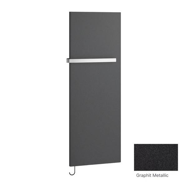 Kermi Pateo-E Infrarotheizkörper Raumerwärmung 1925x66x600mm, WRS, 690W, Graphit Metallic