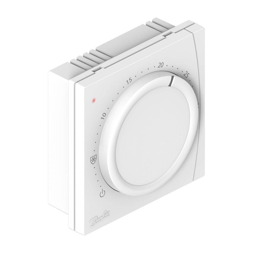 Danfoss Raumthermostat elektronisch RET 1001M V 230Vac, Einstellrad, 5-30 Grad C potentialfreiem Ausgang-0