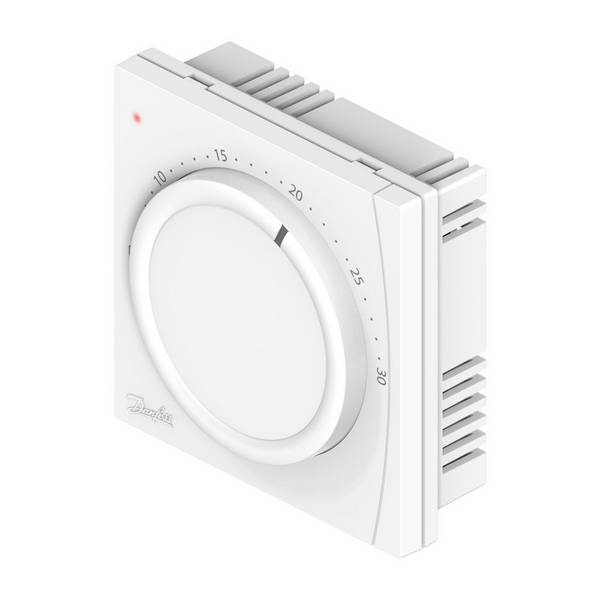 Danfoss Raumthermostat RET 1001M V elektronisch, 230V AC, Einstellrad, 5-30 Grad C, potentialfreier Ausgang, 087N6461