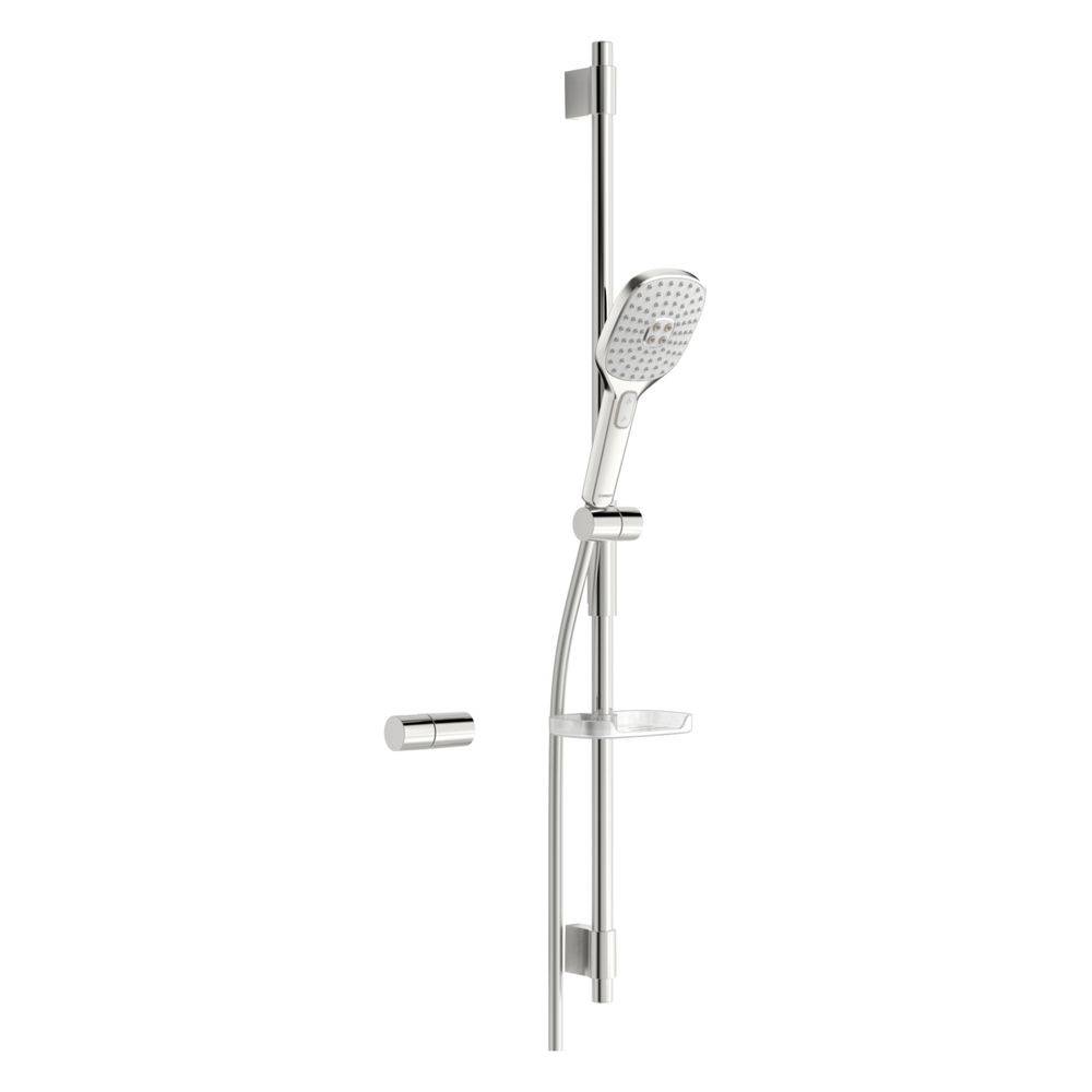 Hansa ActiveJet Style Wandstangengarnitur, 3-strahlig, Chrom, 84370230-2