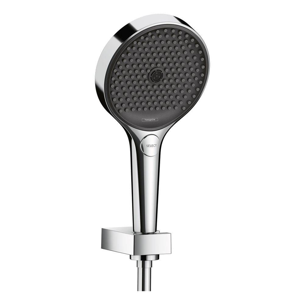 Hansgrohe Rainfinity Brausehalterset 130mm, 14l/min, 3jet, Brauseschlauch 125cm, Chrom-0