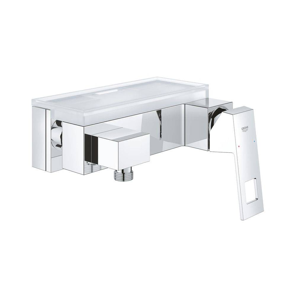 Grohe Eurocube 1-Loch-Einhand-Brausebatterie Wandmontage, Chrom, 23145000-0