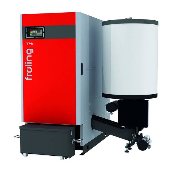 Fröling Pelletskessel PT4e 140 ESP mit optimaler Feuerungstechnik