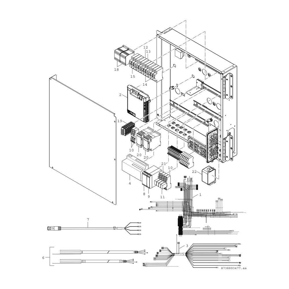 Bosch Sole-Wasser-Wärmepumpe Supraeco T 380-2 HT, R410A, 1620x700x750mm, 36kW, Modbus offen-3