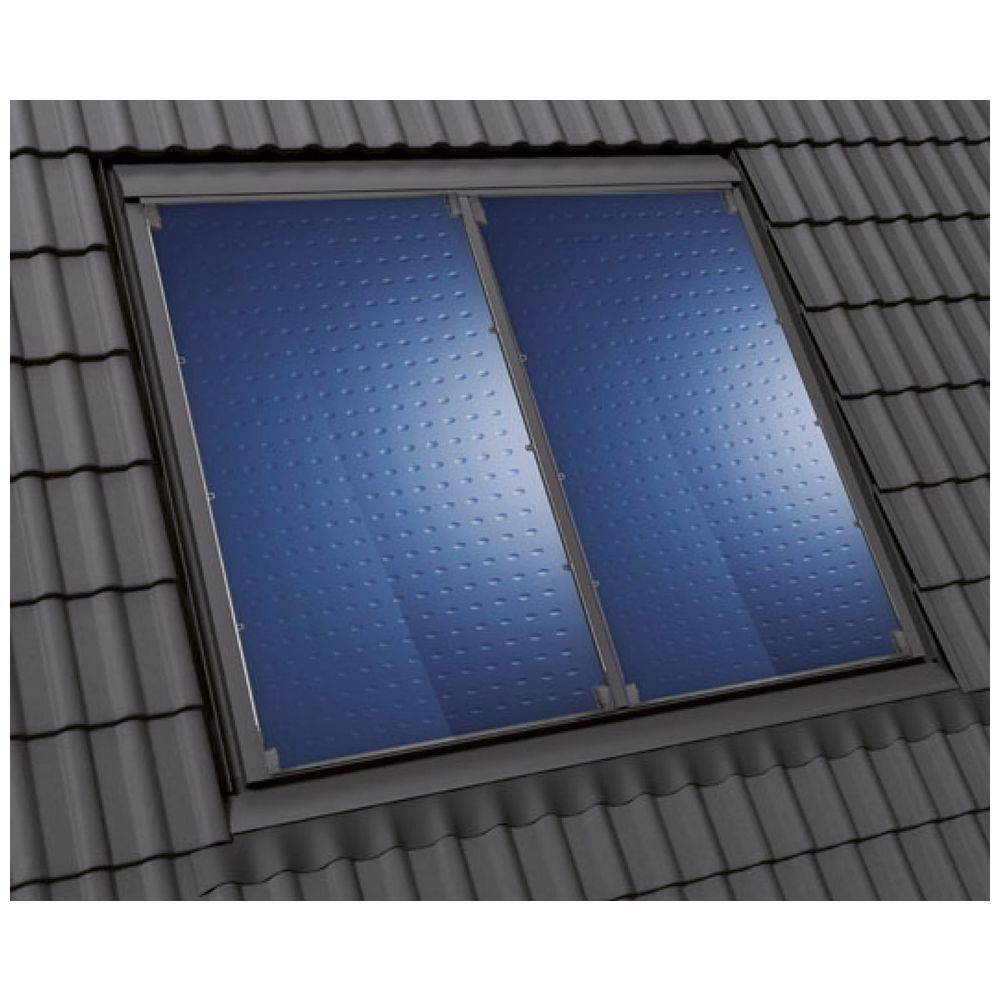 Bosch Solar-Paket Jupa SO758, 2x Kollektor SO7000TFH FT 226-2H, Indach waagerecht, FKI 11-2, FS 13-2-0