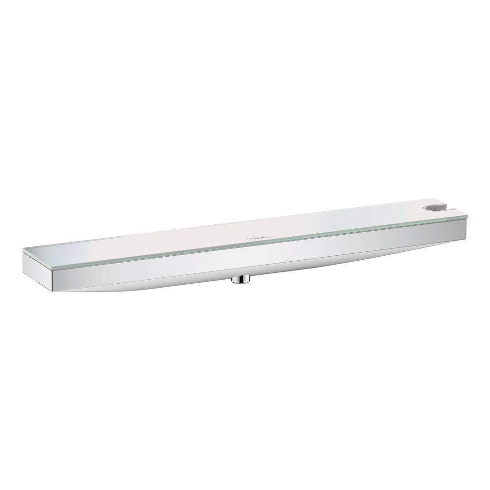 Hansgrohe Rainfinity Wandanschluss Porter 500mm, Brausehalter rechts, Duschablage, Chrom-0