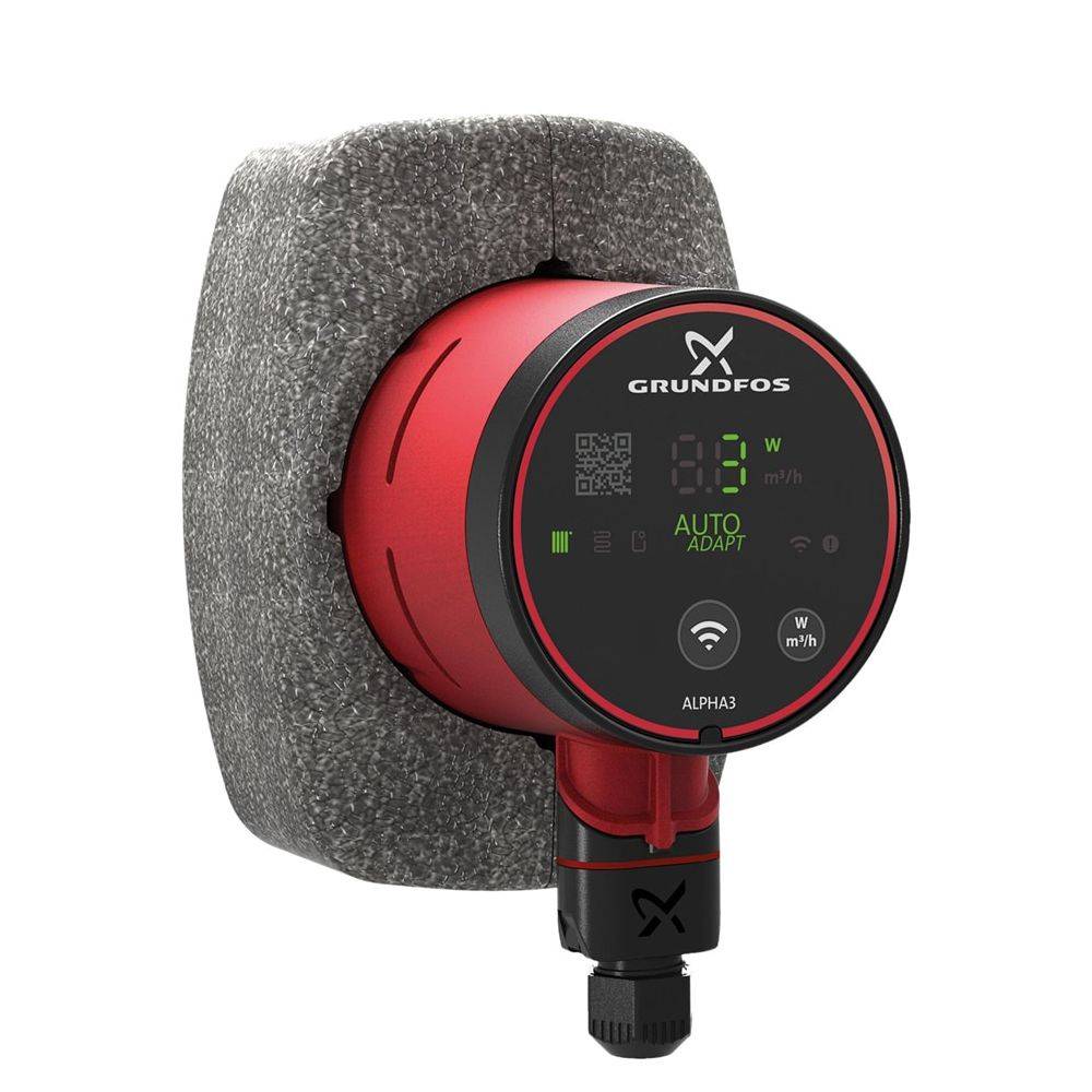 Grundfos Alpha3 25-40, Umwälzpumpe, P/n: 99371912-0