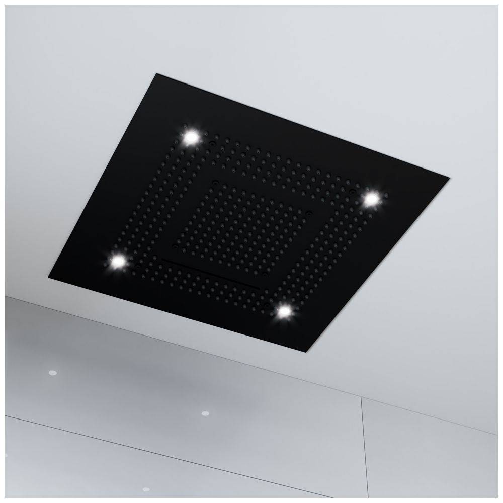 Steinberg Sensual Rain Regenpaneel 600 x mm 390 6620 S, matt black-1