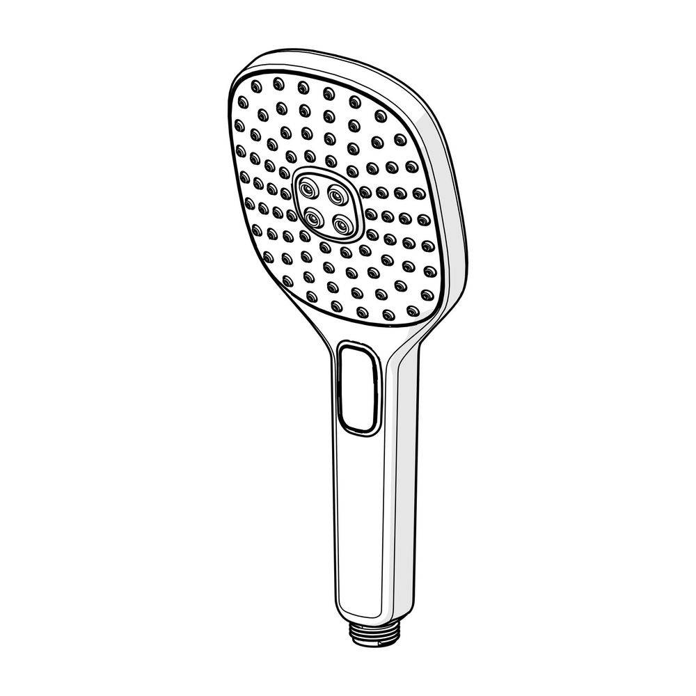 Hansa ActiveJet Style Handbrause, 3-strahlig, Chrom, 84330200-0