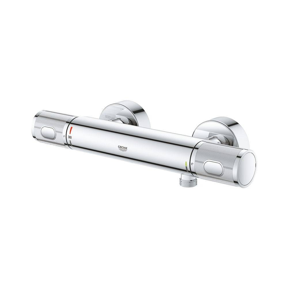Grohe Grohtherm 1000 Performance Thermostat-Brausebatterie, Wandmontage, Chrom, 34827000-0