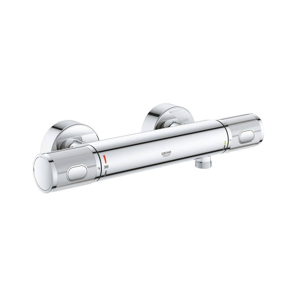 Grohe Grohtherm 1000 Performance Thermostat-Brausebatterie, Wandmontage, Chrom, 34827000-2