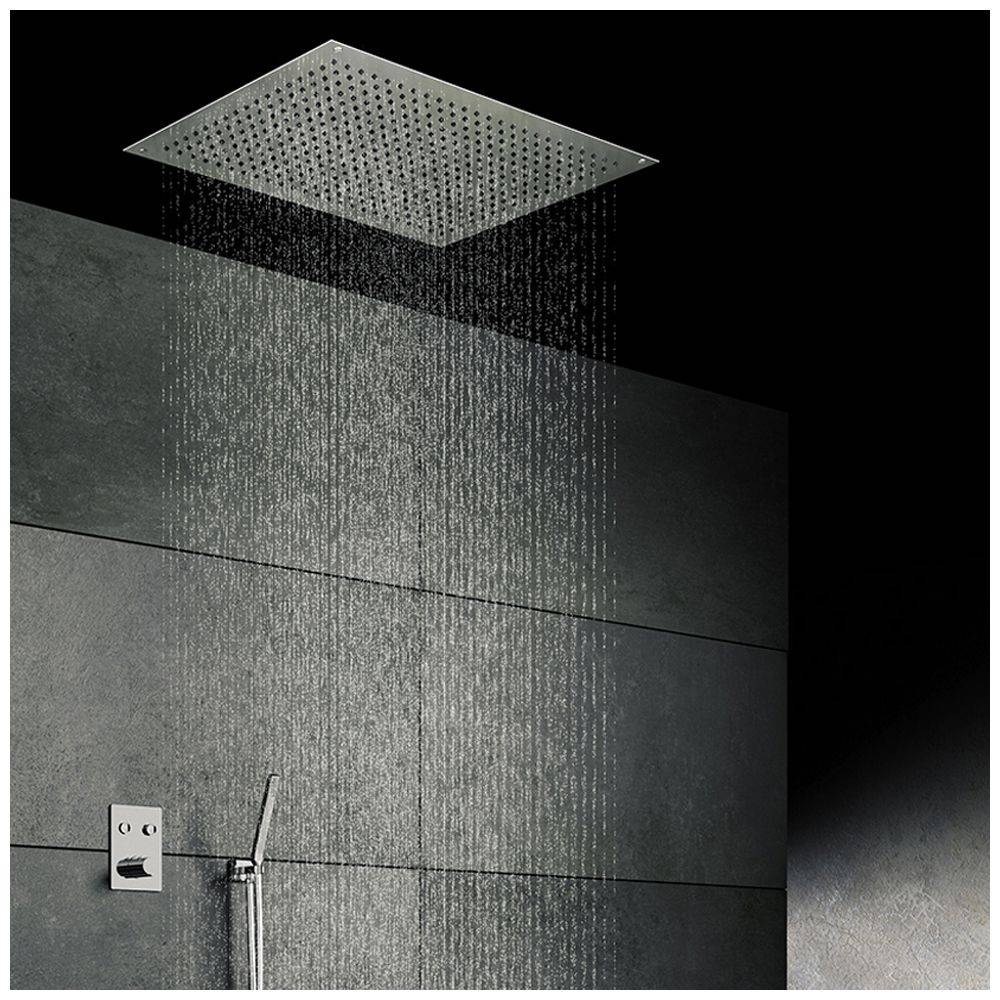 Steinberg Relax Rain Regenpaneel 550 x 750 mm 390 6712, chrom-1