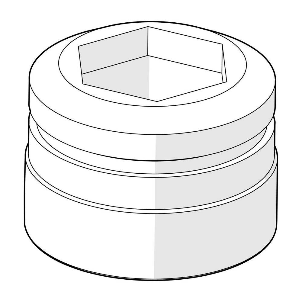 Hansa Montagering für Luftsprudler, Chrom, 59913654-0