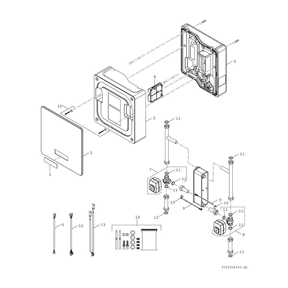 Bosch passive Kühlstation HP-PCU für Compress CS7800i LW, 450x450x220mm-2