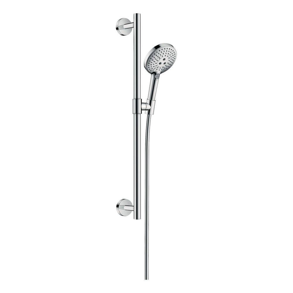 hansgrohe Raindance Select S Brauseset 120mm 3jet mit Brausestange 650mm 15l/min Chrom-0