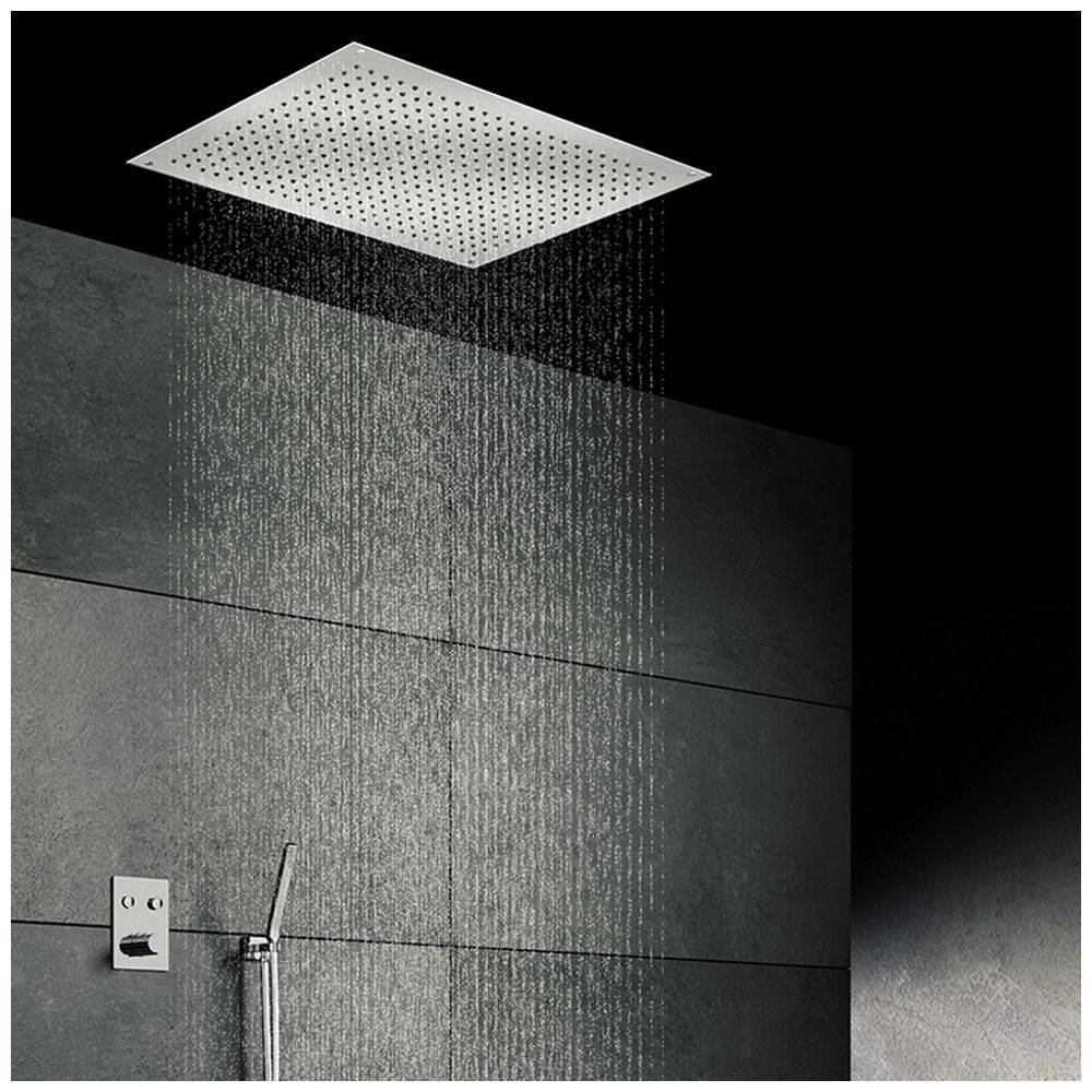 Steinberg Relax Rain Regenpaneel 550 x 750 mm 390 6713, chrom-1
