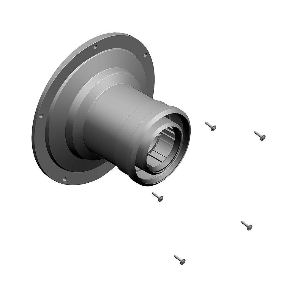 Bosch Abgasstutzen konzentrisch D 80/125mm, Gas V2, 8718589974-0