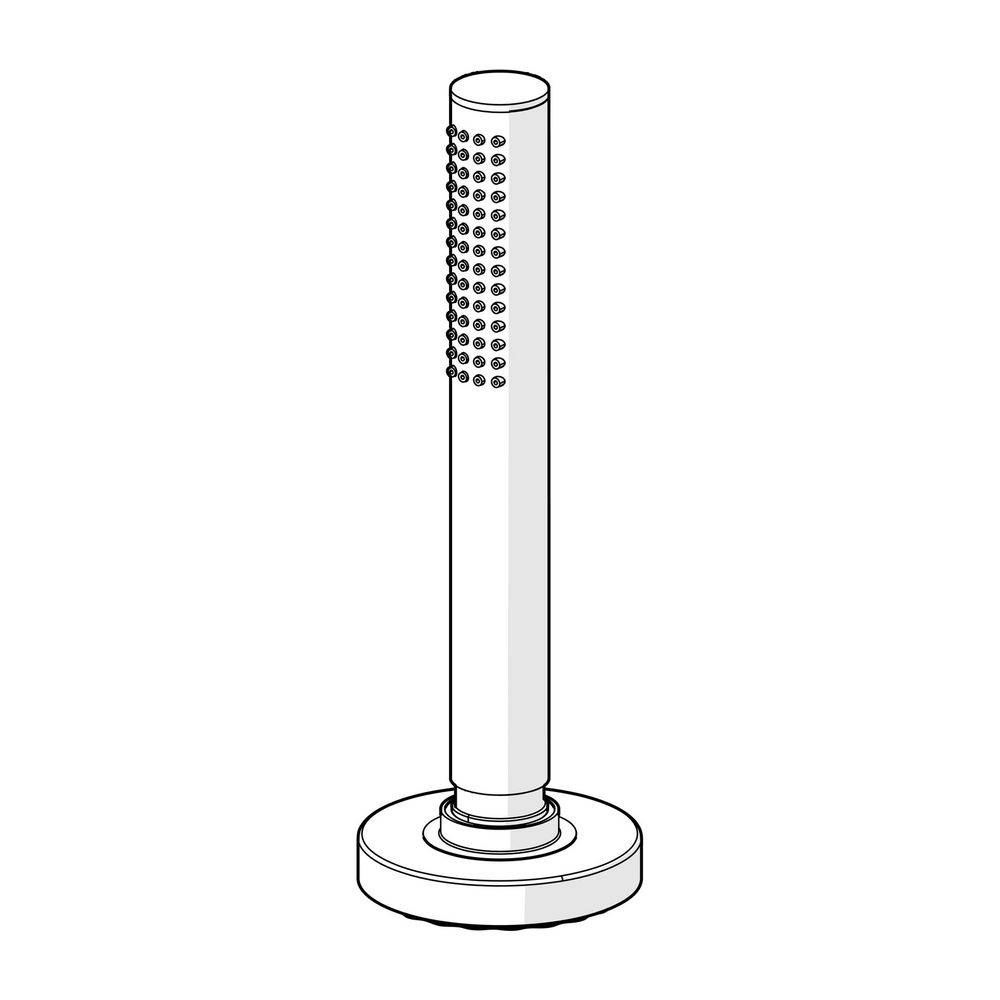 Hansa Stilo Handbrause, 1-strahlig, 72mm, Chrom, 53549470-1