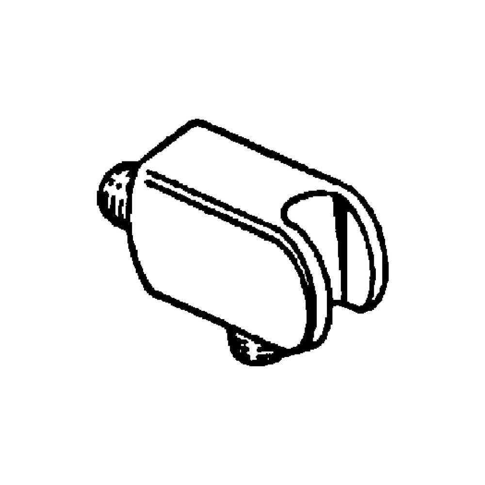 Hansa Wandanschlussbogen, DN 15, Chrom, 04460100-2