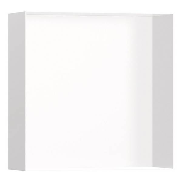 Hansgrohe XtraStoris Minimalistic Wandnische rahmenlos 300x300x100mm, Mattweiß