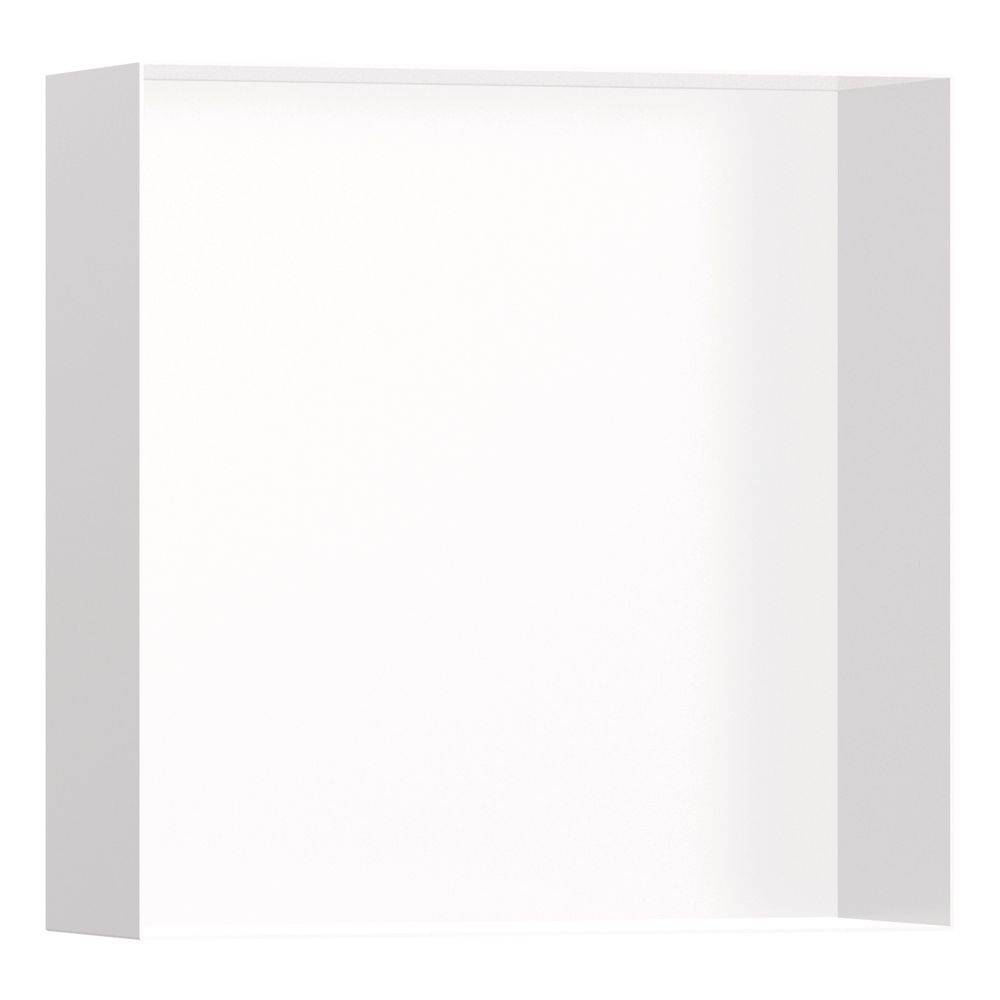 Hansgrohe XtraStoris Minimalistic Wandnische rahmenlos 300x300x100mm, Mattweiß-0