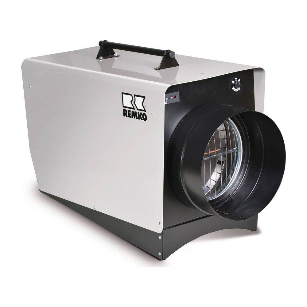 Remko Mobiler Hochtemperatur-Elektro-Heizautomat Edelstahl ELT 18-HT Inox, 18,0kW-0